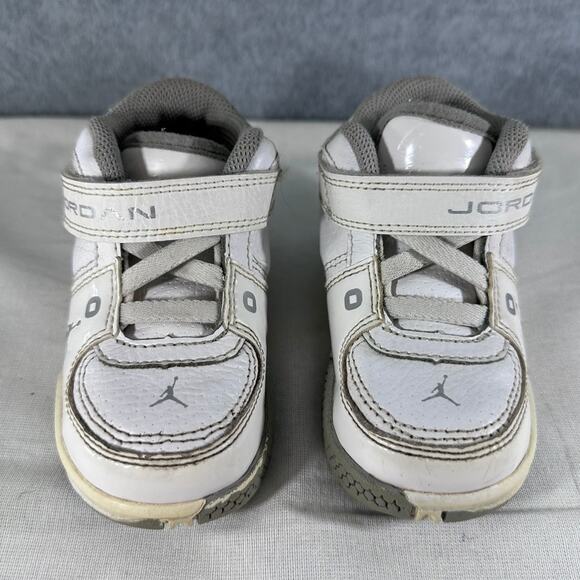 Nike Jordan Flight 23 White Infant Toddler 6C Elastic Sneaker - Picture 2 of 7